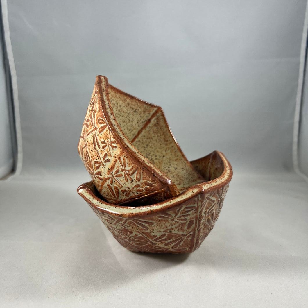 Dragonfly Eggshell Dishes - Small Set